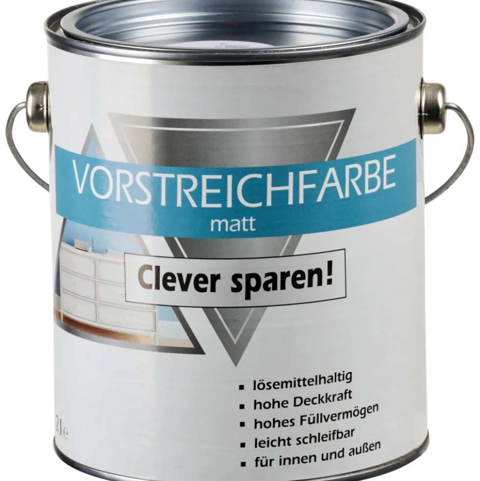 Vorstreichfarbe 2 Liter weiß matt