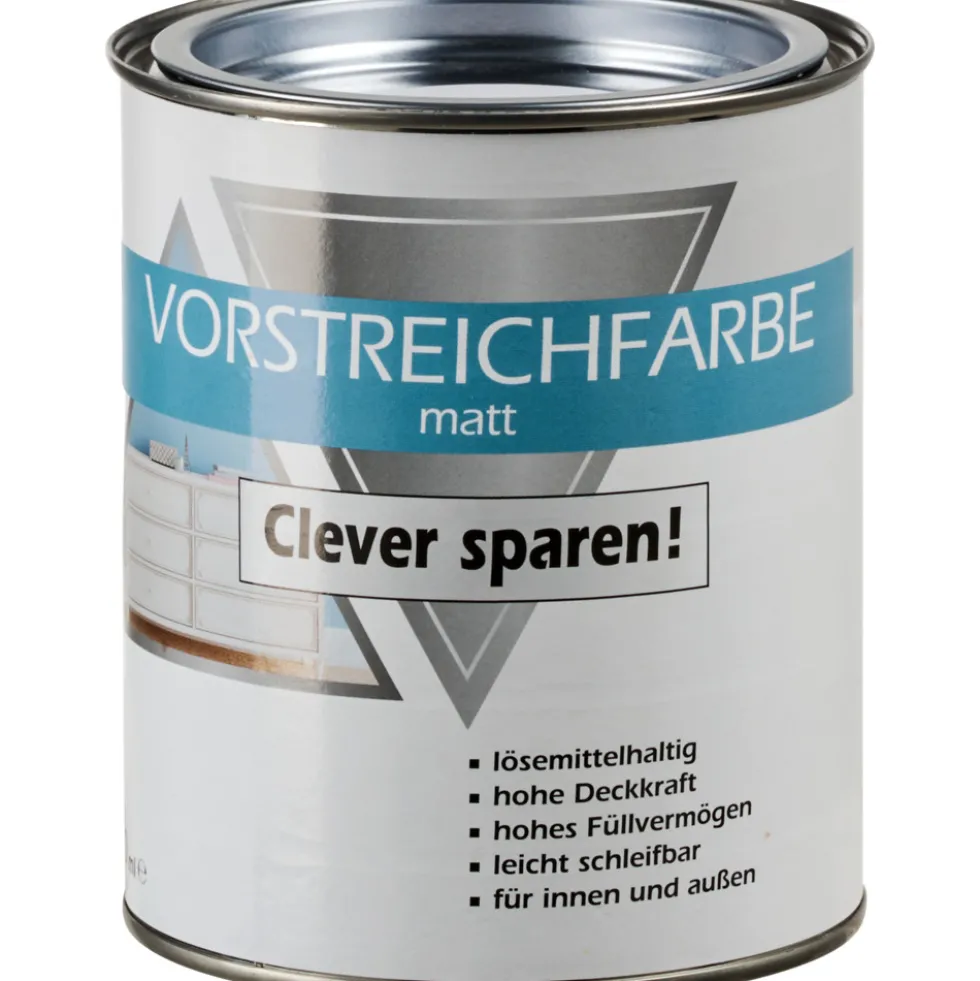 Vorstreichfarbe weiß matt für innen und außen