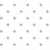 Wachstuch 1,40m Star weiß/silber