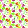 Wachstuch Tischdecke Blume, Meterware mit 140 cm Breite