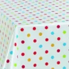 Wachstuch Tischdecke Dottie bunt, Meterware mit 140 cm Breite