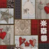 Wachstuch X-Mas 1,40m Coeur