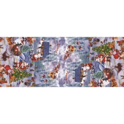 Wachstuch X-Mas 1,40m Winterland