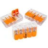 WAGO Compact Verbinderklemme 5-polig, 0,14 - 4 mm², 3 Stück