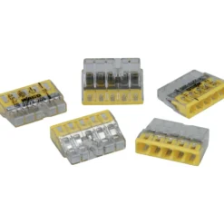 WAGO Dosenklemme Compact 5-polig 0,5 - 2,5mm² 3 Stück