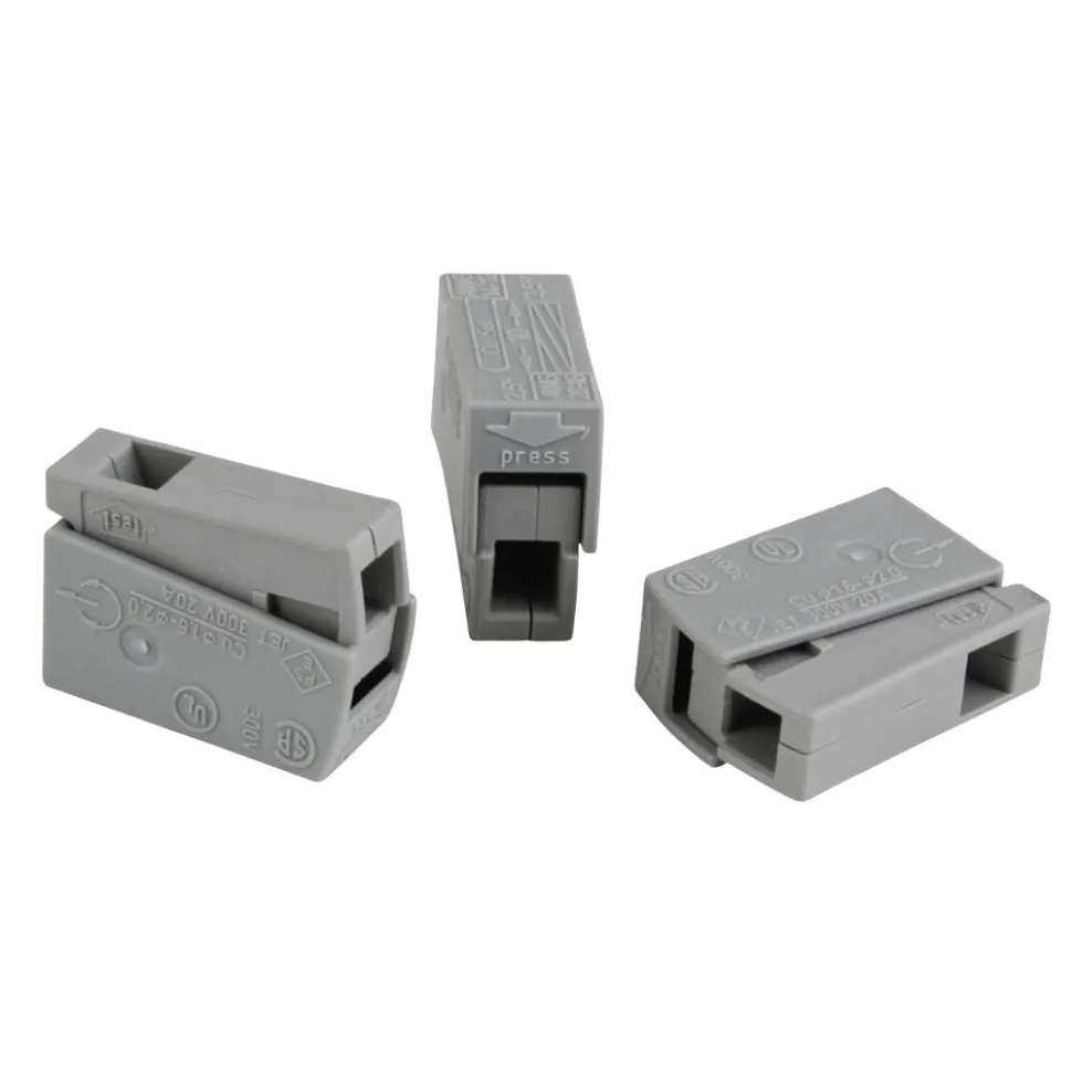 Wago Leuchtenklemme 1-polig, 0,5 - 2,5 mm², 15 Stück