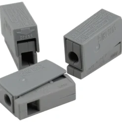 Wago Leuchtenklemme 1-polig, 0,5 - 2,5 mm², 3 Stück