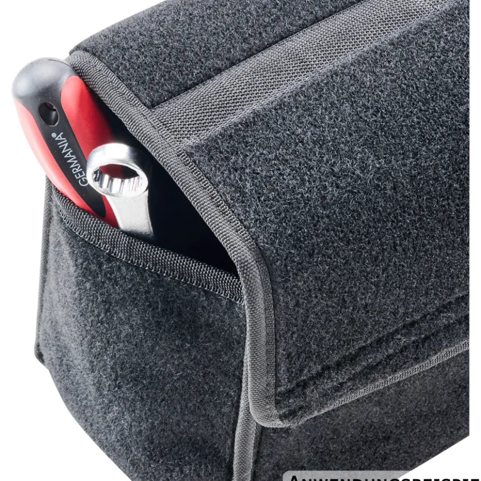 Walser Kofferraumtasche Größe L aus Nadelfilz in Grau