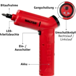WALTER 3in1 Akku Multitool - B-Ware