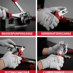 WALTER Zangen-Set 4-teilig