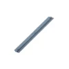 Wandschiene für Sichtlagerkästen 38,6 cm Kunststoff schwarz