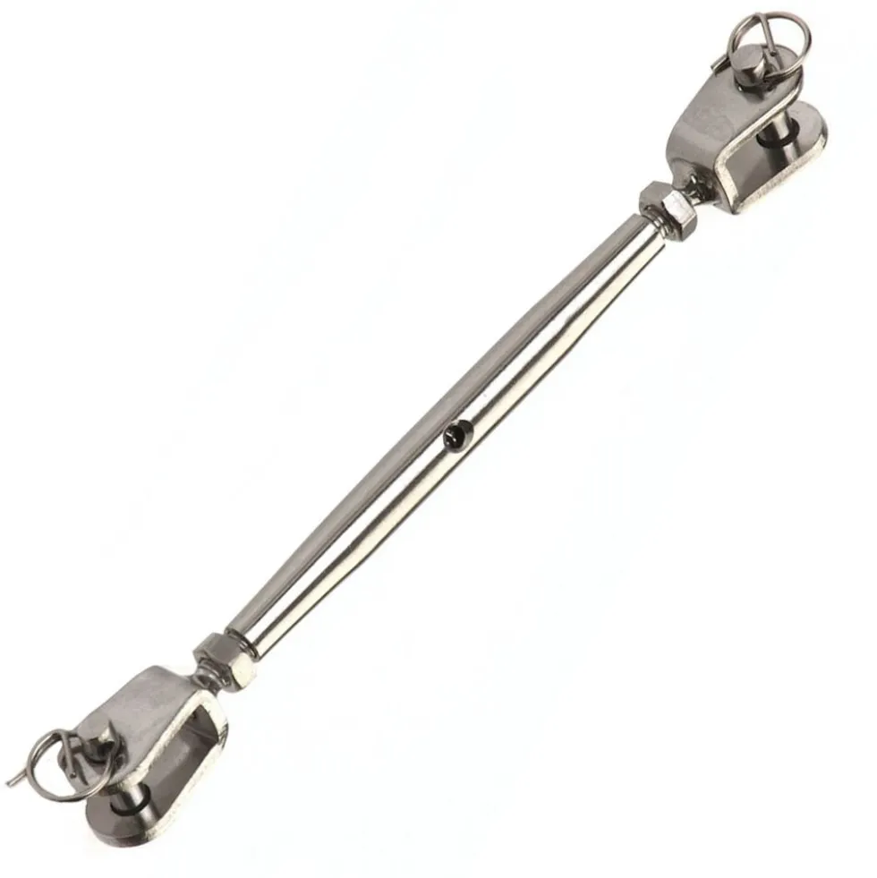 Wantenspanner M5, Edelstahl, Gabel