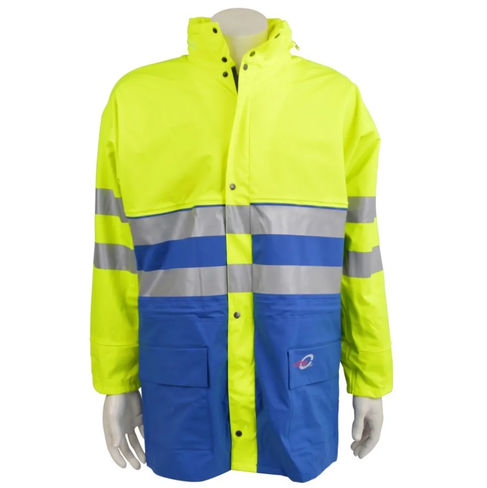 Warnschutz Regenjacke Größe 2XL - B-Ware