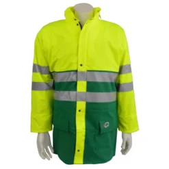 Warnschutz Regenjacke Größe XXXL - B-Ware