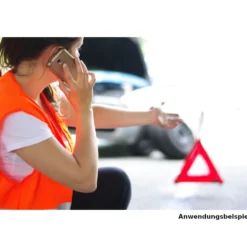 Warnweste in orange nach EN ISO 20471 Größe L