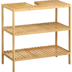 Waschbeckenunterschrank aus Bambus