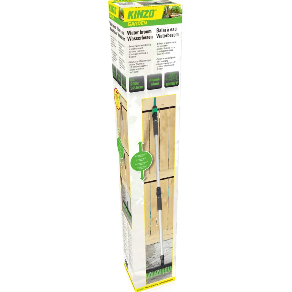 Wasserbesen 2in1 teleskopierbar bis 2 m