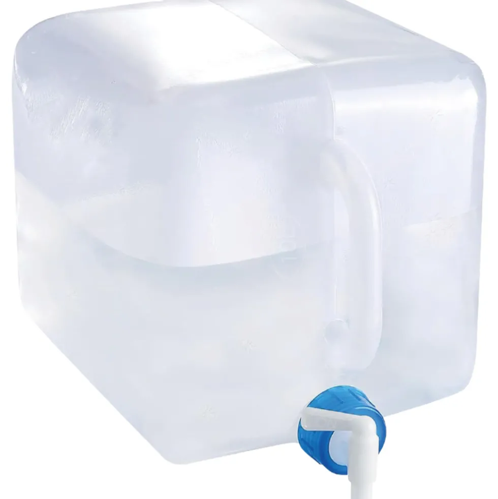 Wasserkanister 5 Liter faltbar, mit Wasserhahn