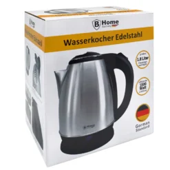 Wasserkocher aus Edelstahl 1,8 Liter 1500 Watt