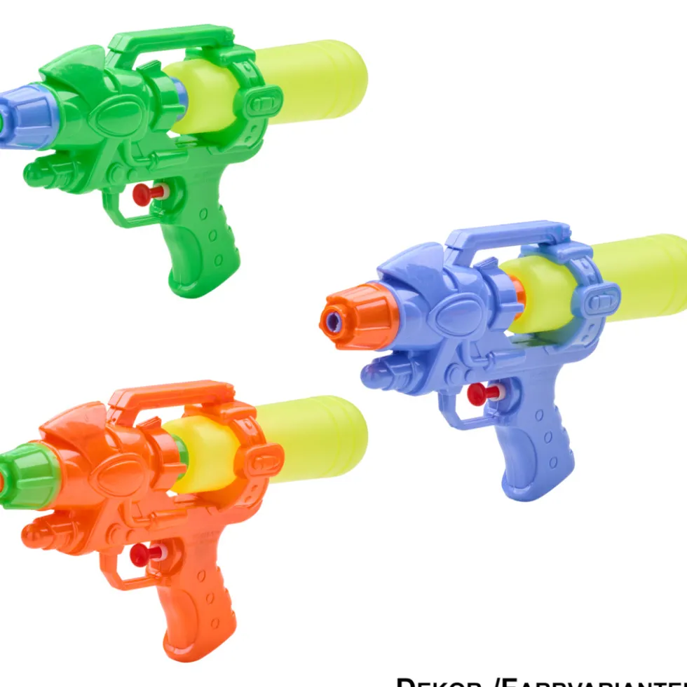Wasserpistole Kunststoff 25 cm, 3-fach sortiert