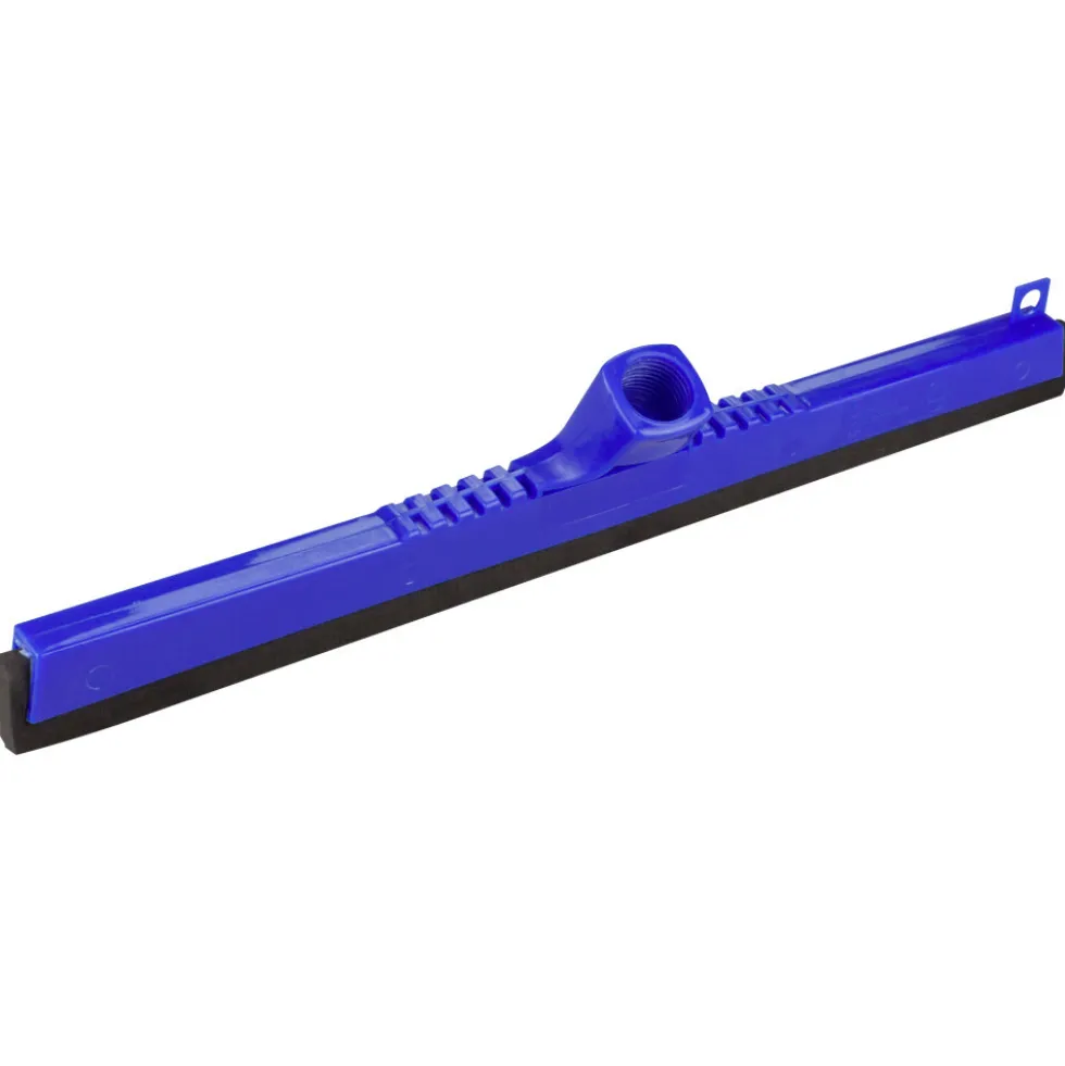 Wasserschieber 43 cm blau mit Moosgummilippe und Gewinde
