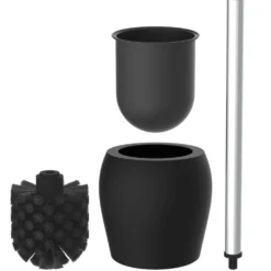 WC Bürstenhalter Schwarz