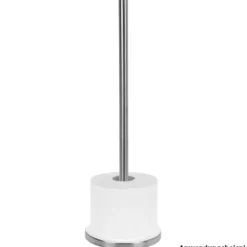 WC-Papierrollenhalter 15 x 45 cm in Silber