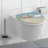 WC-Sitz Duroplast mit Absenkautomatik Beach