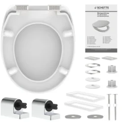 WC-Sitz Duroplast mit Absenkautomatik Neon-Paint