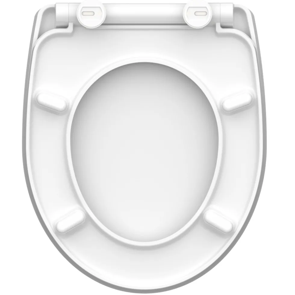 WC-Sitz High Gloss Absenkautomatik Schnellverschluss Water Lily