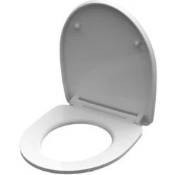 WC-Sitz High Gloss Absenkautomatik Schnellverschluss Raindrop