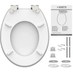 WC-Sitz MDF High Gloss Absenkautomatik Oasis