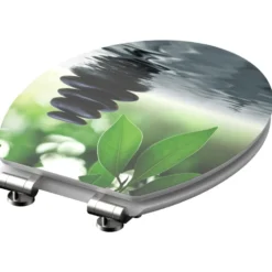 WC-Sitz MDF High Gloss Absenkautomatik Oasis