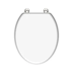 WC Sitz MDF in weiß
