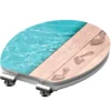 WC-Sitz MDF mit Absenkautomatik High Gloss Motiv Poolside