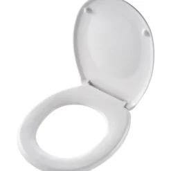 WC-Sitz mit Absenkautomatik Duroplast Weiss