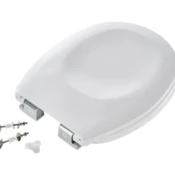 WC-Sitz mit Absenkautomatik Duroplast Weiss