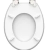 WC-Sitz mit Absenkautomatik MDF High Gloss Red-Starfish