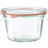 WECK® Einmach-Glas 250 ml mit Deckel, Einmachring und Klammern