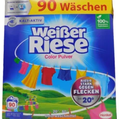 Weißer Riese Colorwaschmittel Pulver 90WL