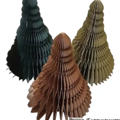Weihnachtsbaum aus Papier 25 cm, Farbauswahl