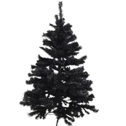 Weihnachtsbaum Premium 180cm aus Kunststoff in Schwarz