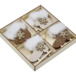 Weihnachtsbaumschmuck-Set 8-teilig in verschiedenen Designs