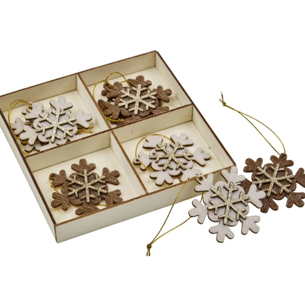 Weihnachtsbaumschmuck-Set 8-teilig in verschiedenen Designs