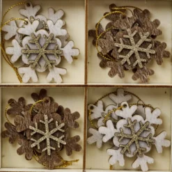 Weihnachtsbaumschmuck-Set 8-teilig in verschiedenen Designs