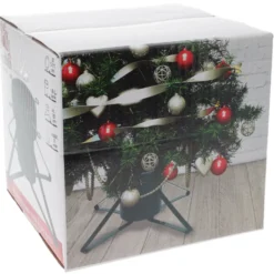 Weihnachtsbaumständer mit Metallgestell und Wassertank