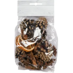 Weihnachtsdeko "Potpourri“ Mischung mit Sternanis & Orangenscheiben 90 g