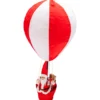 Weihnachtsmann mit Heißluftballon ca. 90cm
