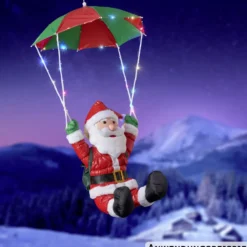 Weihnachtsmann mit LED-Beleuchtung in verschiedenen Varianten