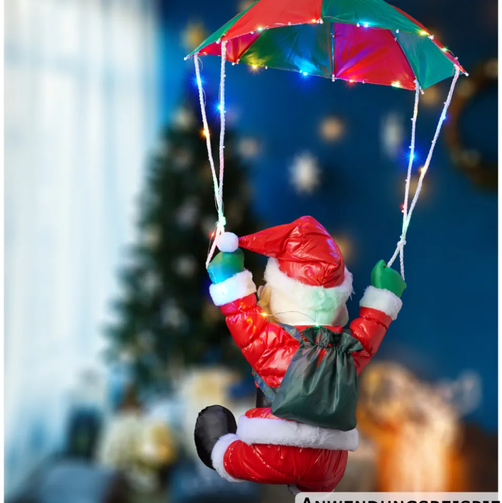 Weihnachtsmann mit LED-Beleuchtung in verschiedenen Varianten